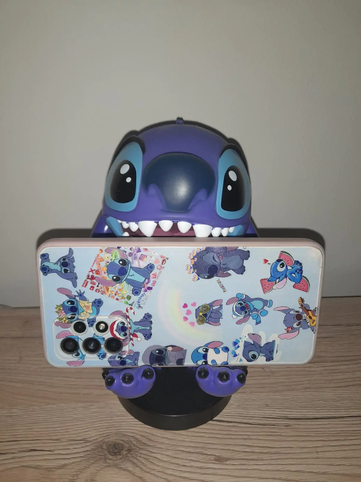 Lilo & Stitch Controller/Telefonhalter Cable Guy Figur Smiley Stitch 21 cm Produktfoto