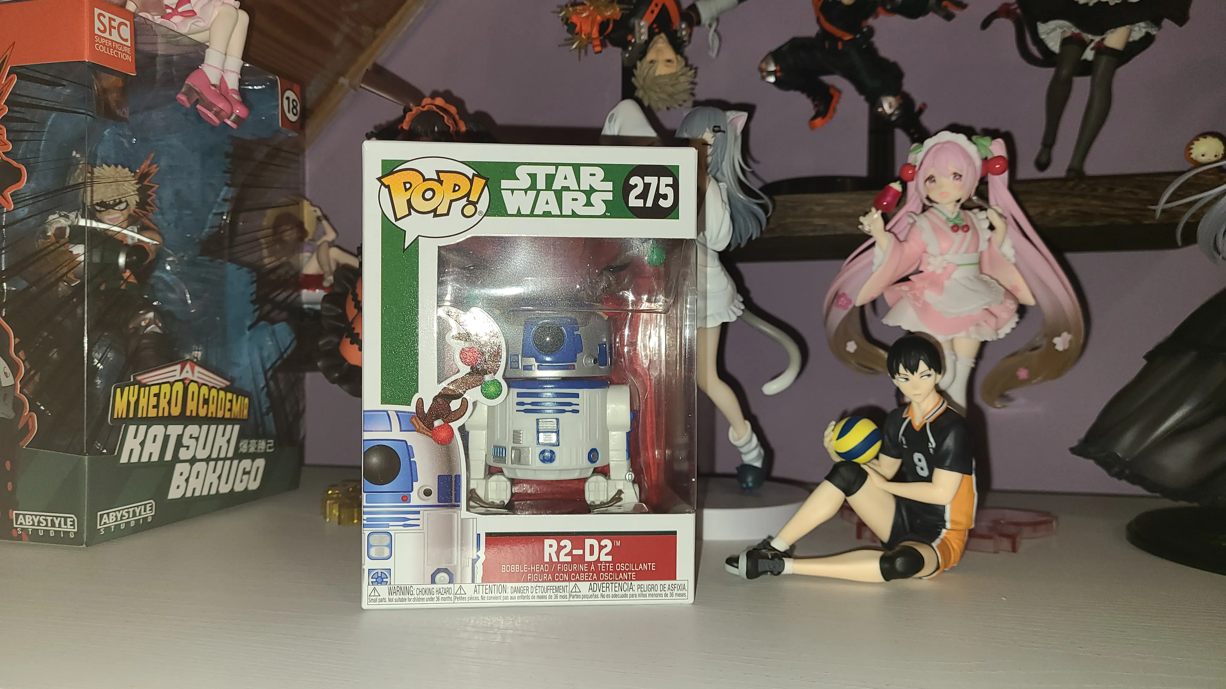 POP Figur Star Wars Holiday R2-D2 with Antlers Produktfoto