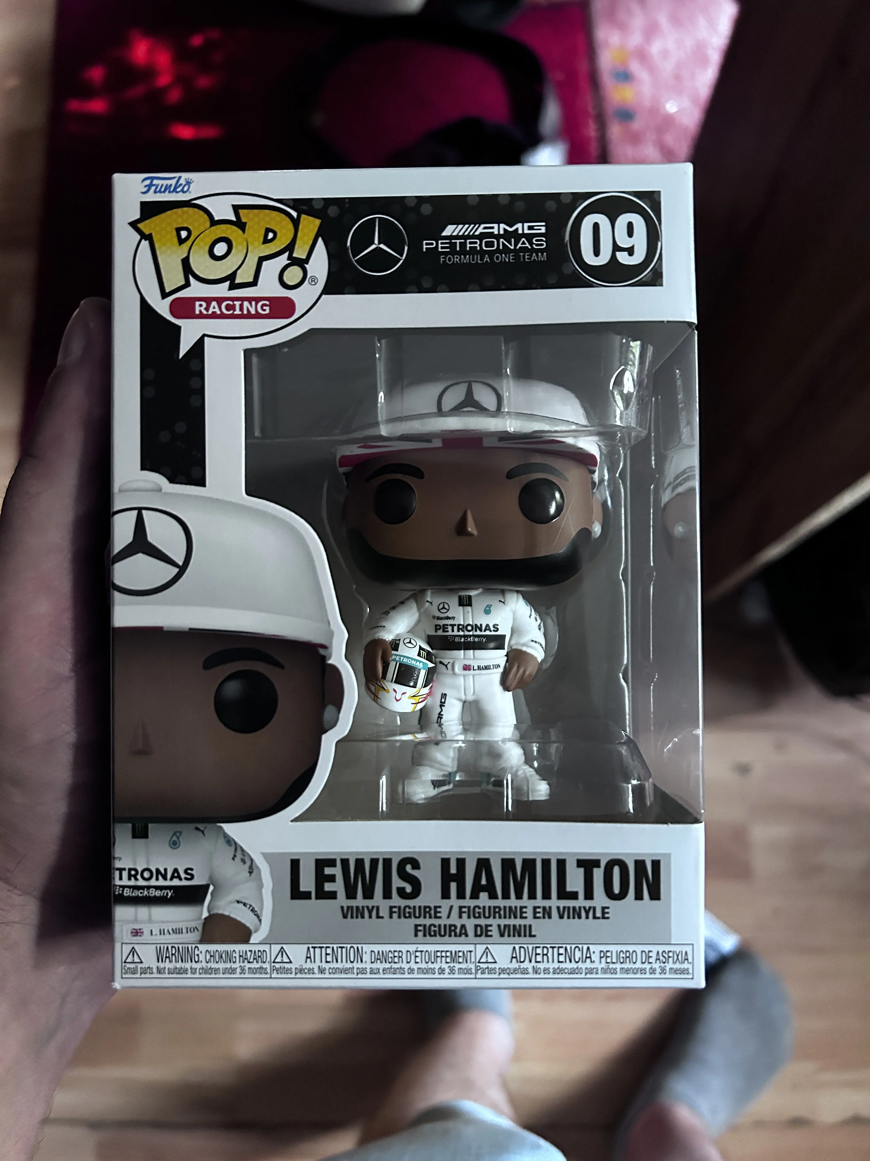 Funko POP Figur Formula 1 Lewis Hamilton Produktfoto