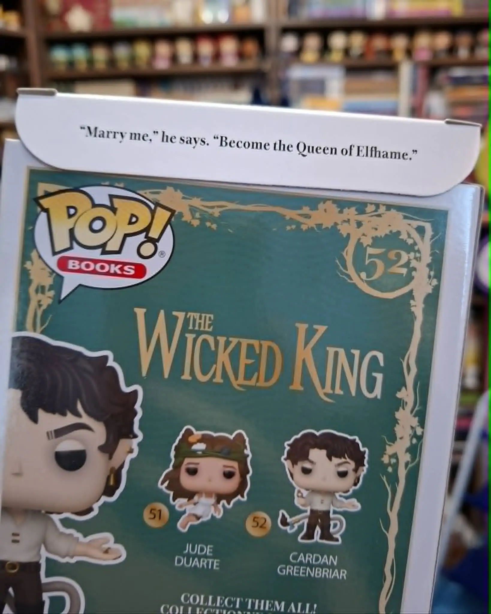 Funko POP Figur The Folk of the Air The Wicked King Cardan Greenbriar Produktfoto