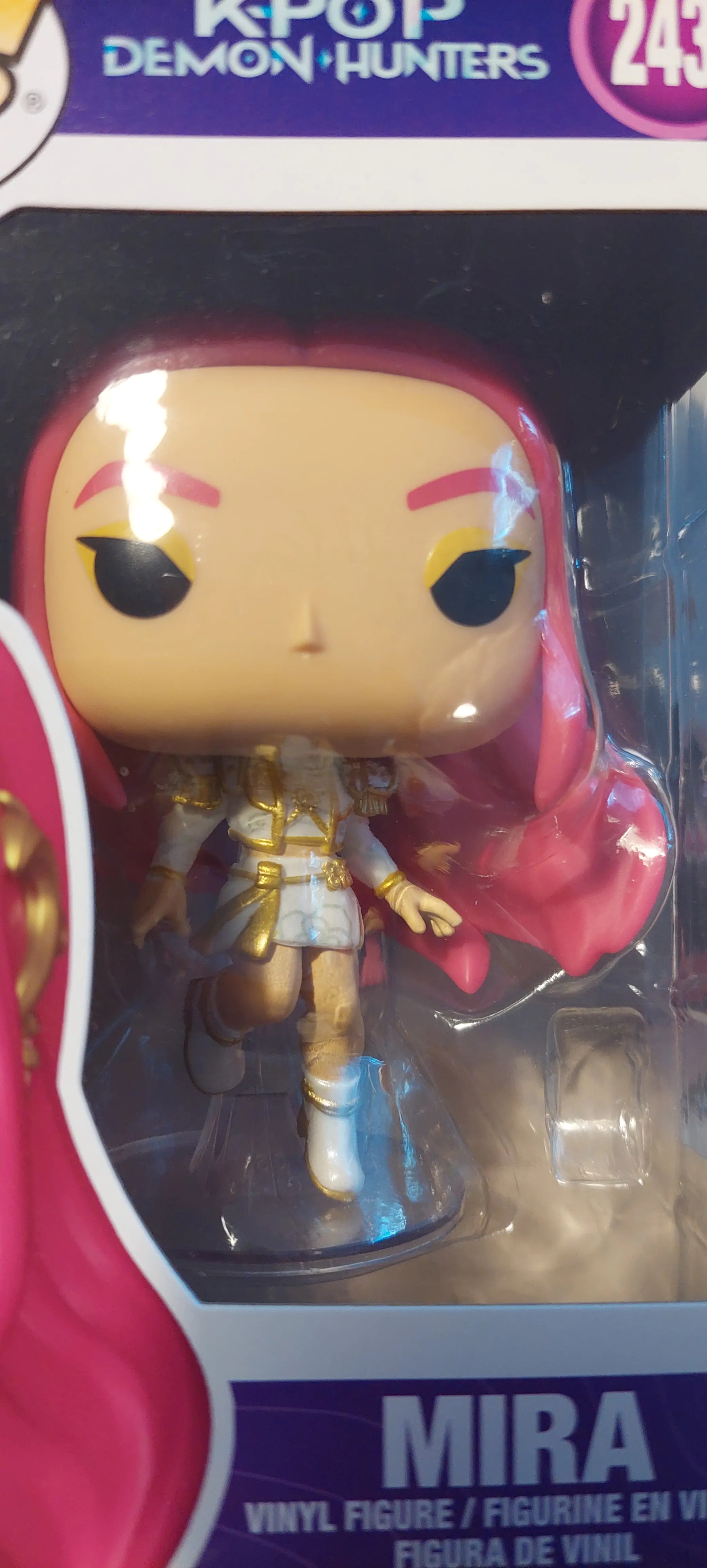 KPop Demon Hunters Funko POP! Animation Vinyl Figur Mira 9 cm Produktfoto