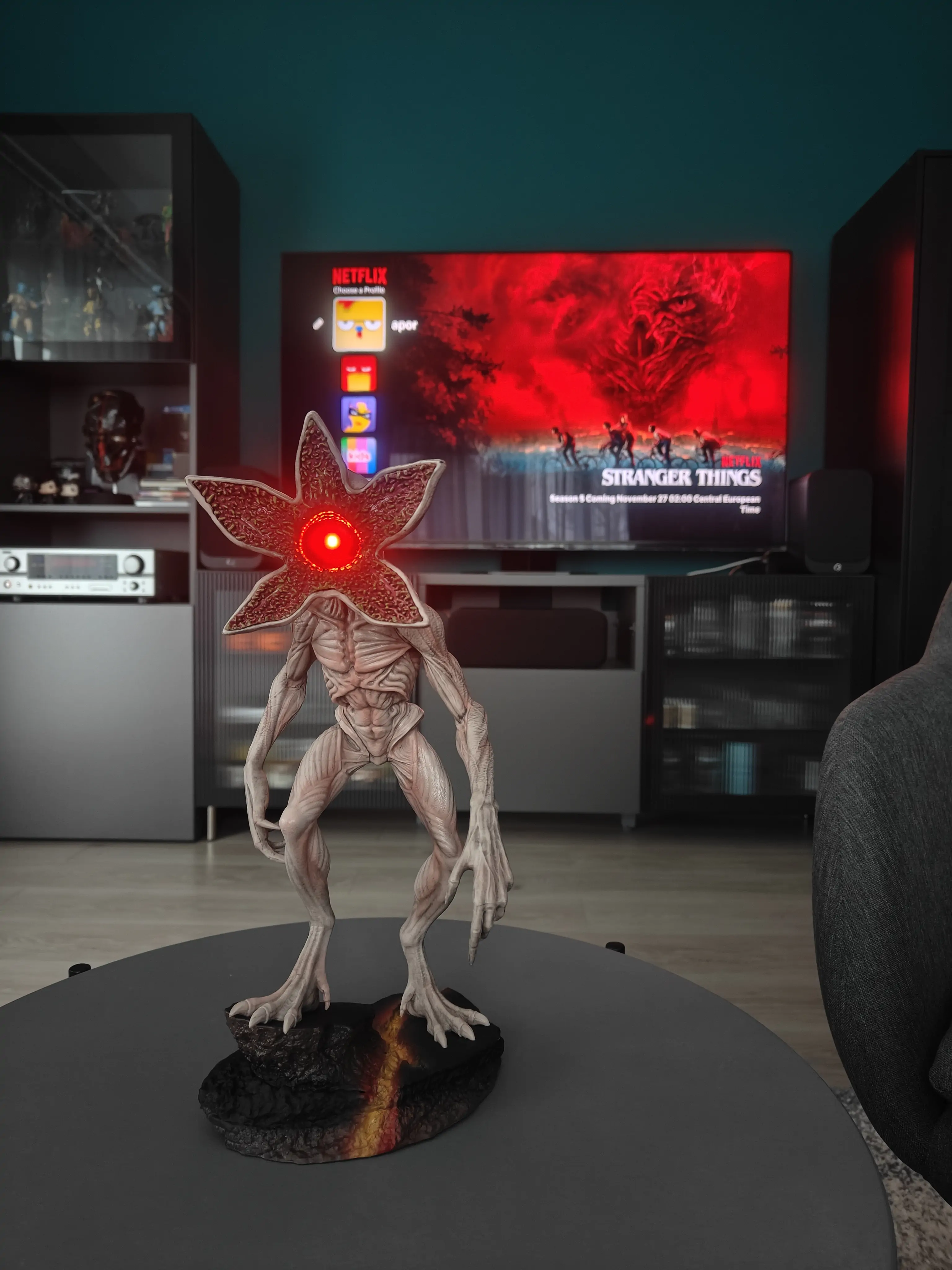 Stranger Things Demogorgon Lampe Produktfoto