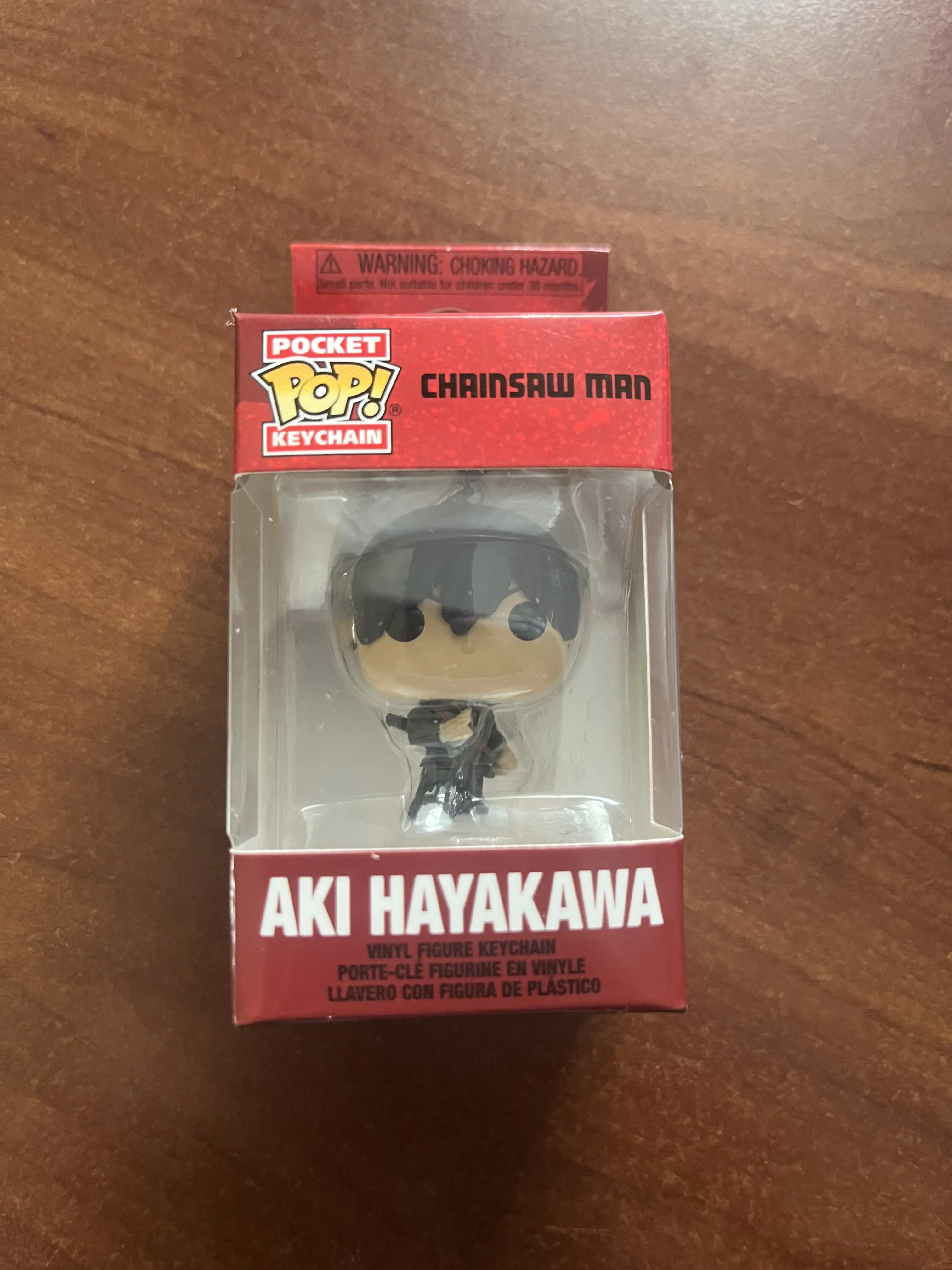 Pocket Funko POP Schlüsselanhänger Chainsaw Man Aki Hayakawa Produktfoto