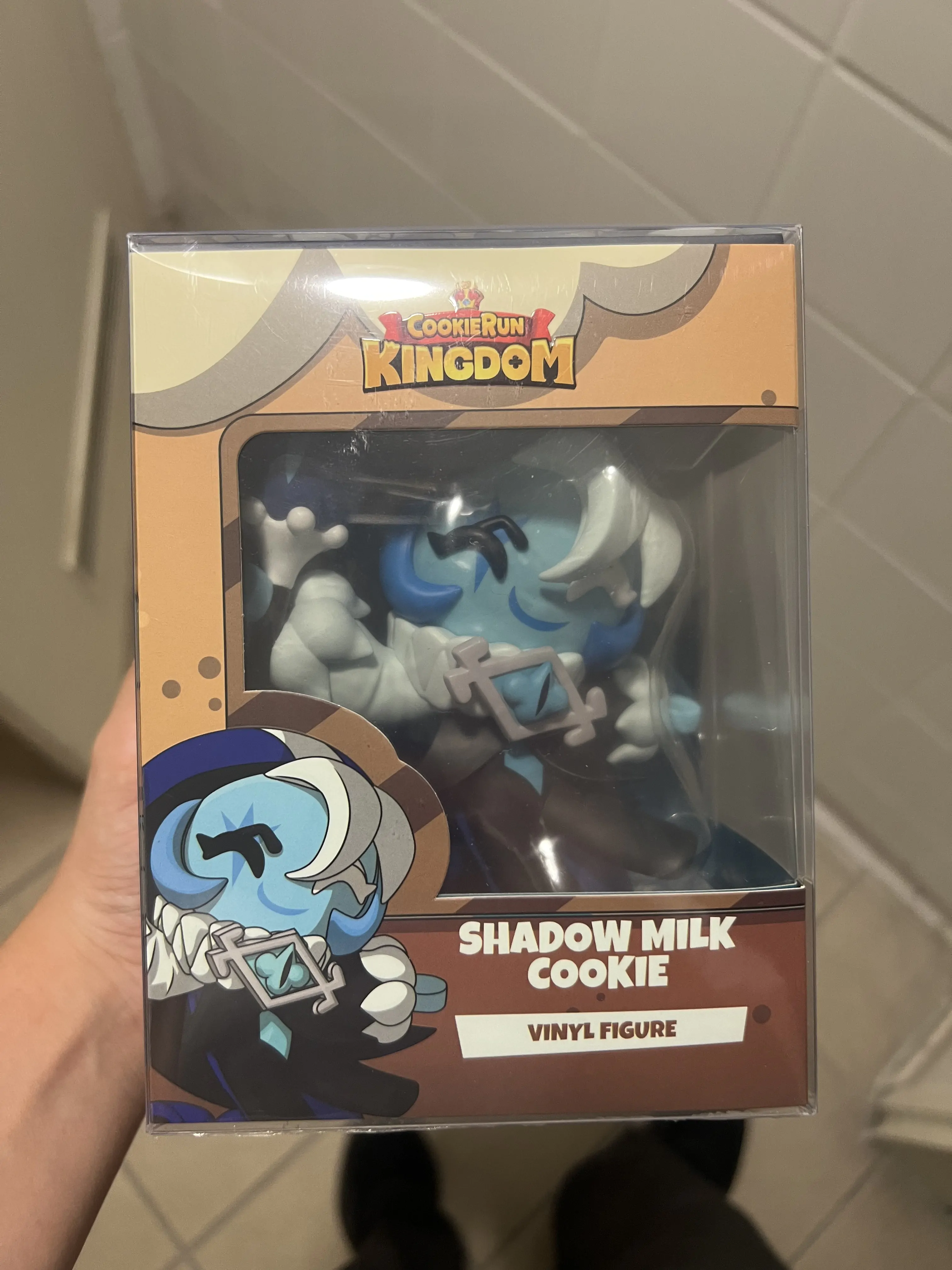 Cookie Run Kingdom Vinyl Figur Shadow Milk Cookie 11 cm Produktfoto