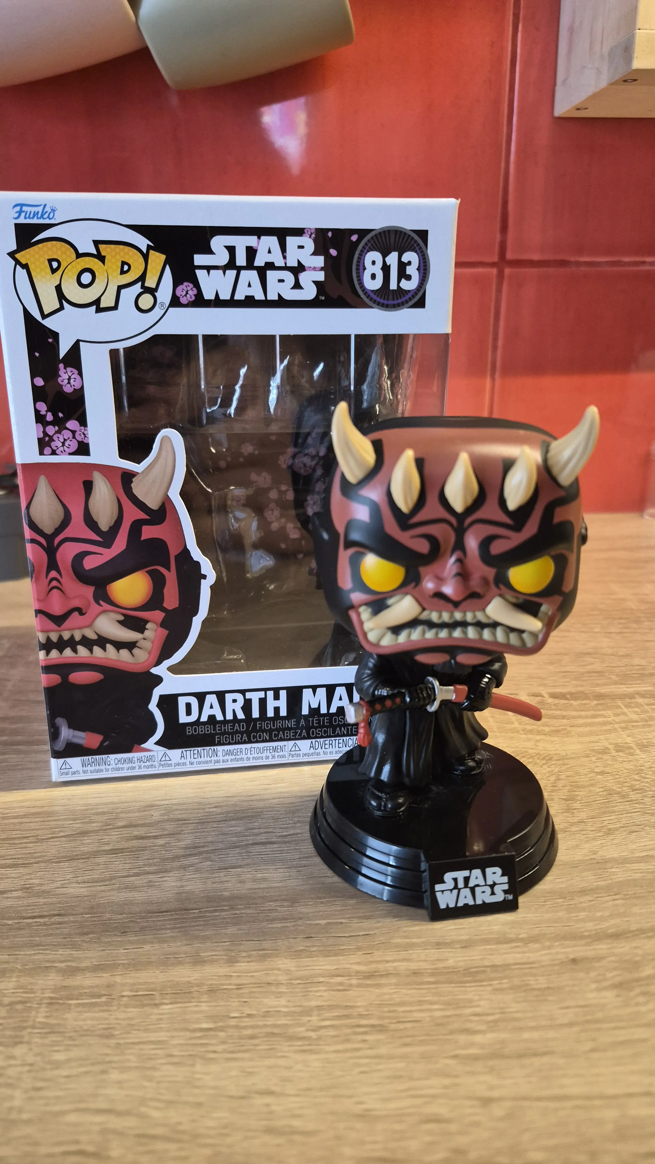 Funko POP Figur Star Wars Darth Maul Produktfoto