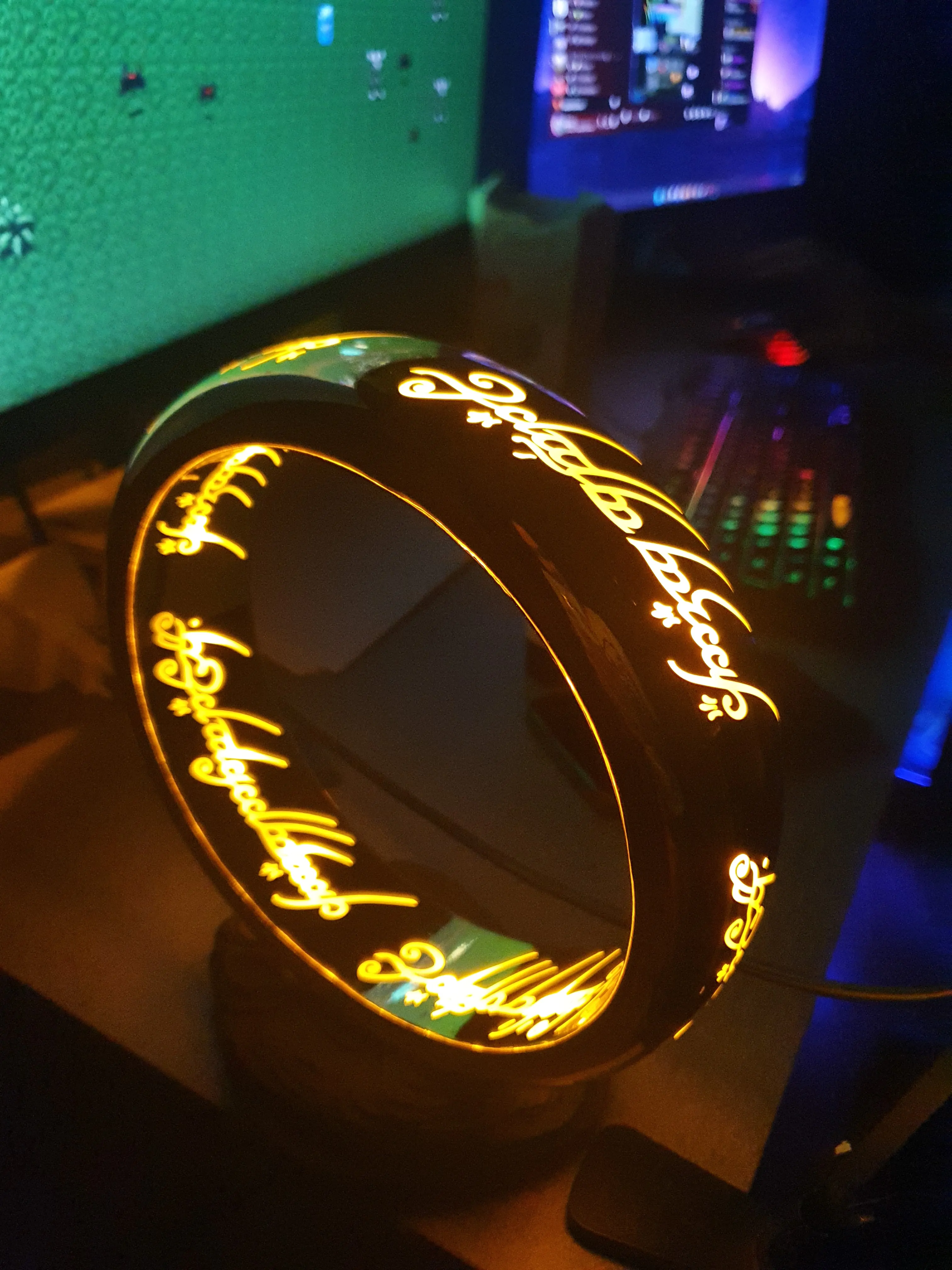 The Lord of the Rings One Ring Lampe Produktfoto