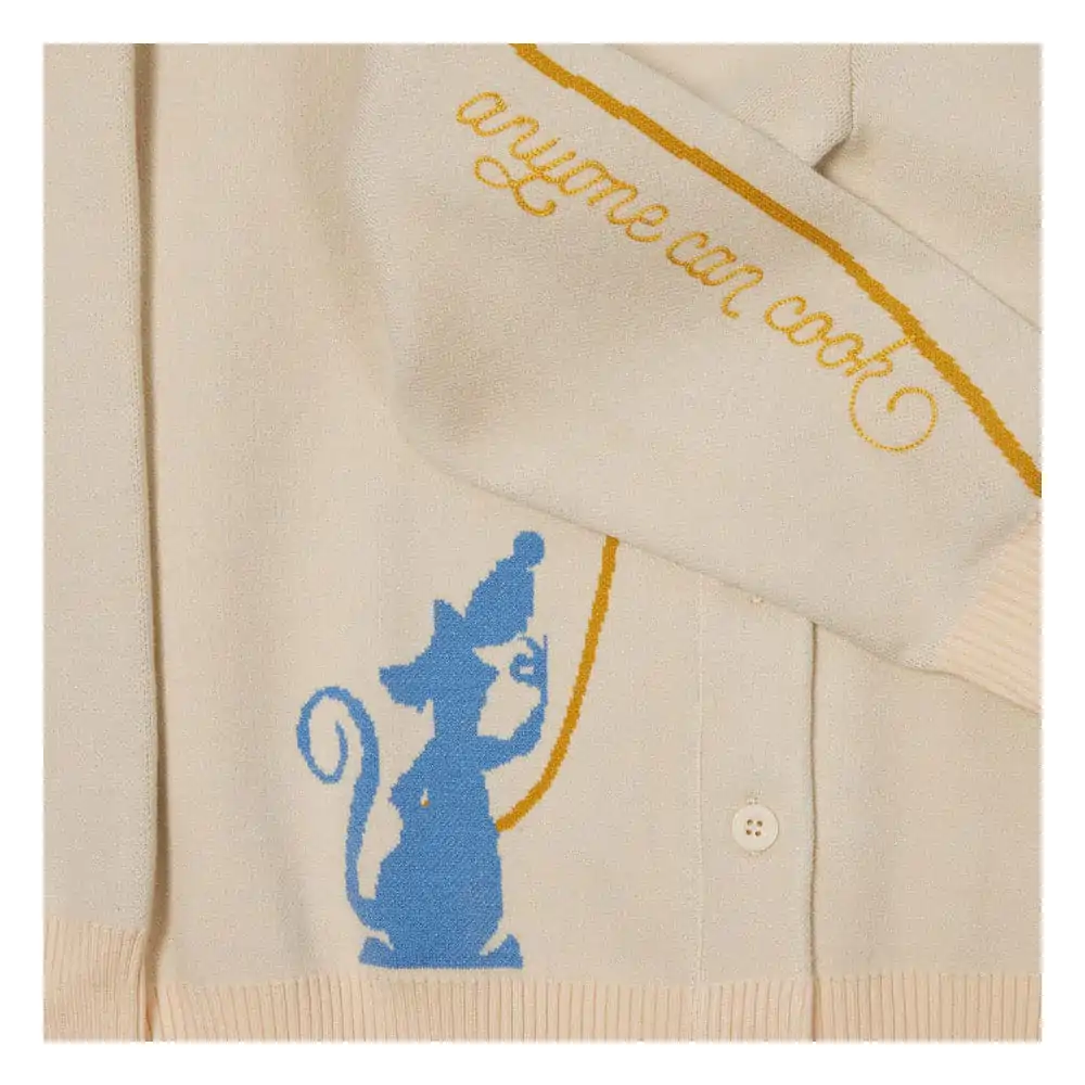 Pixar Unisex Ratatouille Strickjacke mit Kragen Produktfoto