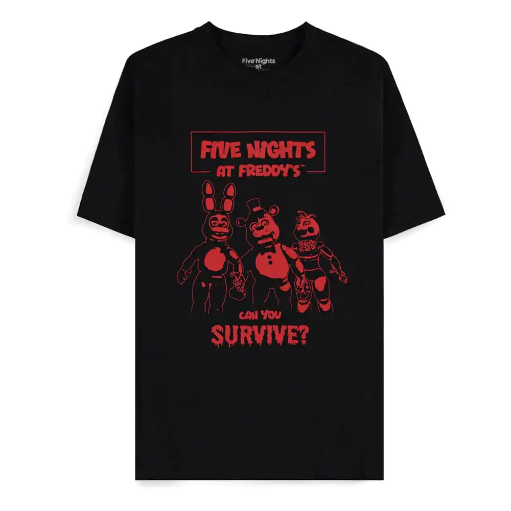 Five Nights at Freddy's T-Shirt Can You Survive Produktfoto
