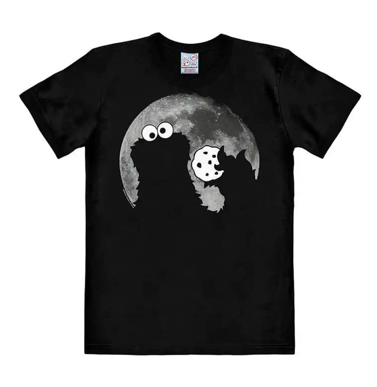 Sesame Street Easy Fit T-Shirt Cookie Monster - Mond Produktfoto
