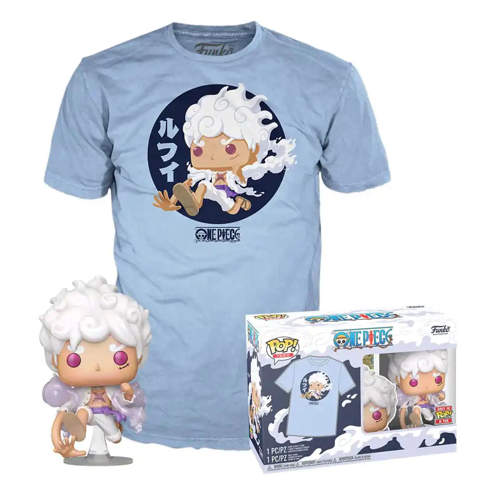 Funko POP! & T-Shirt Box One Piece Luffy Fifth Gear Produktfoto
