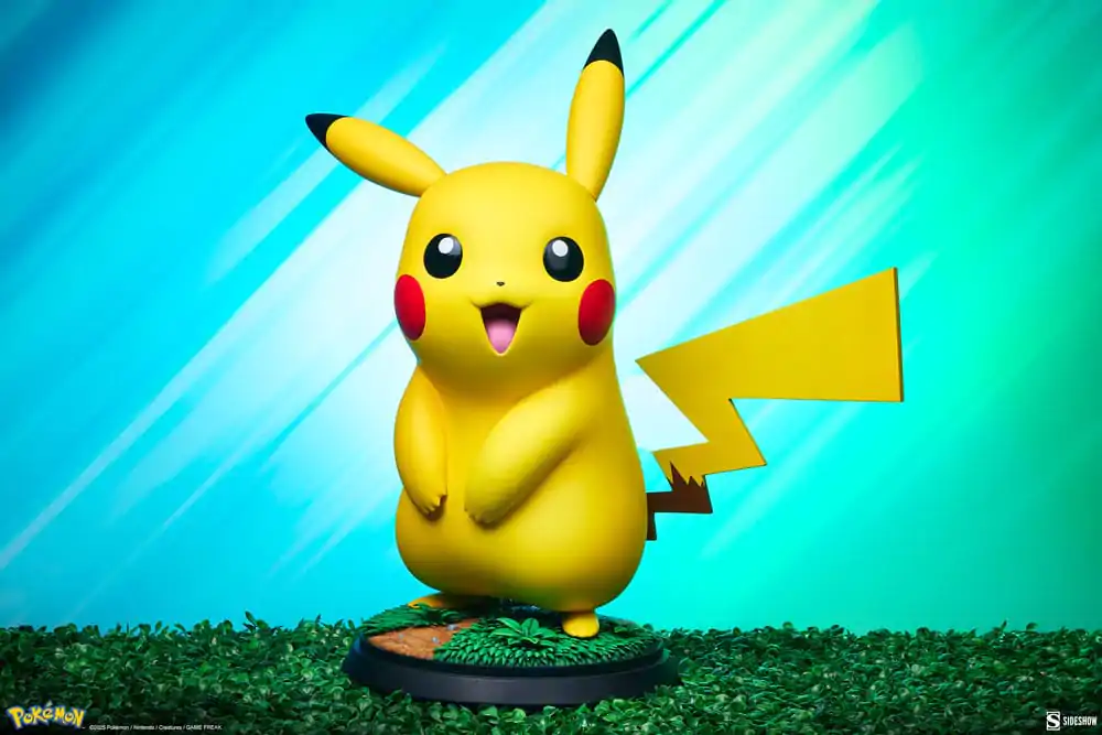 Pokémon Lebensgroße Statue Pikachu 47 cm Produktfoto