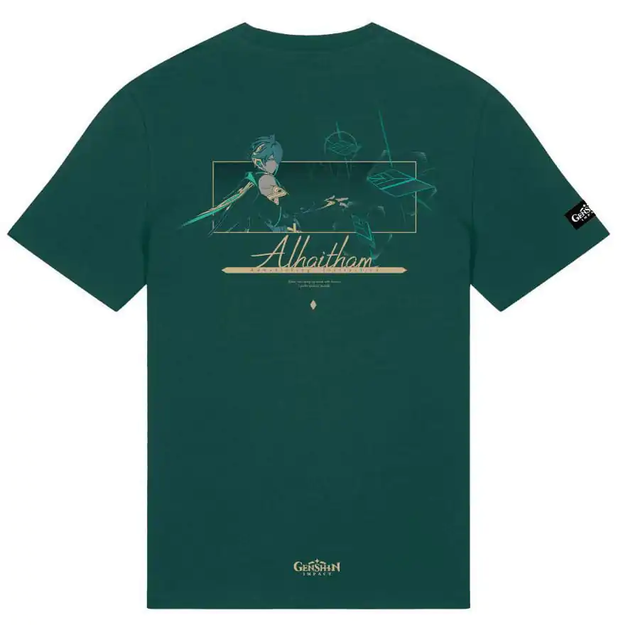Genshin Impact T-Shirt Alhaitham Grün Produktfoto