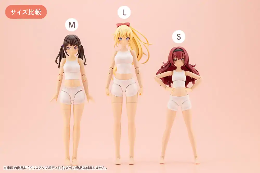 Sousai Shojo Teien Accessory Set für 1/10 Actionfiguren Dress Up Body Größe L Produktfoto