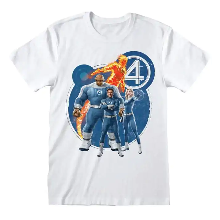 Fantastic 4 T-Shirt Gruppe Produktfoto