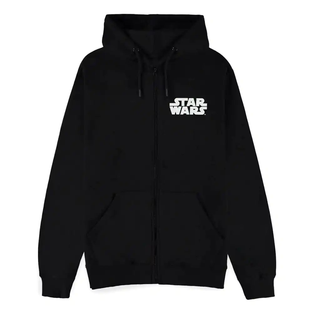 Star Wars The Mandalorian Grogu Kapuzenpullover mit Reißverschluss Produktfoto
