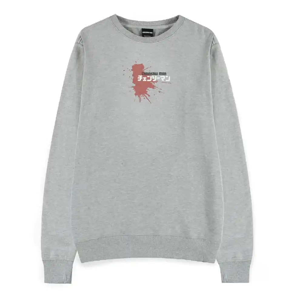 Chainsaw Man Pullover Power Grau Melange Produktfoto