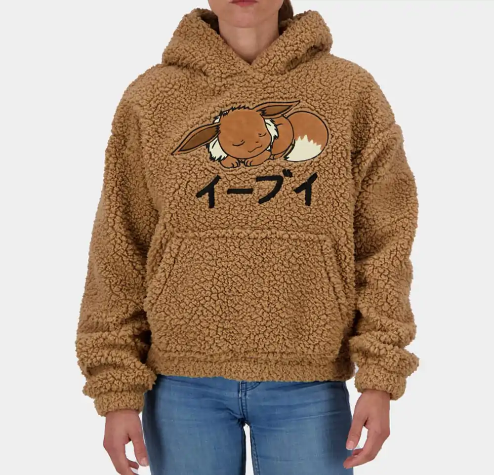 Pokémon Teddy Kapuzenpullover Eevee Produktfoto