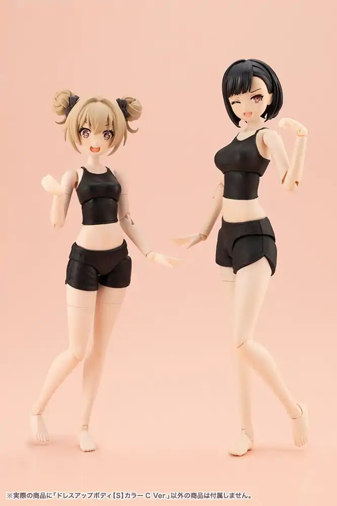 Sousai Shojo Teien Zubehör-Set für 1/10 Action-Figuren Dress Up Body Körperfarbe C Größe S Produktfoto