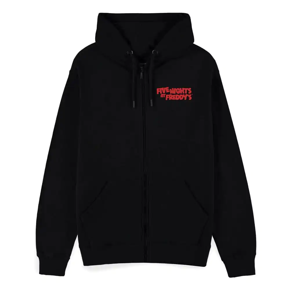 Five Nights at Freddy's Reißverschluss Kapuzenpullover Can You Survive Produktfoto