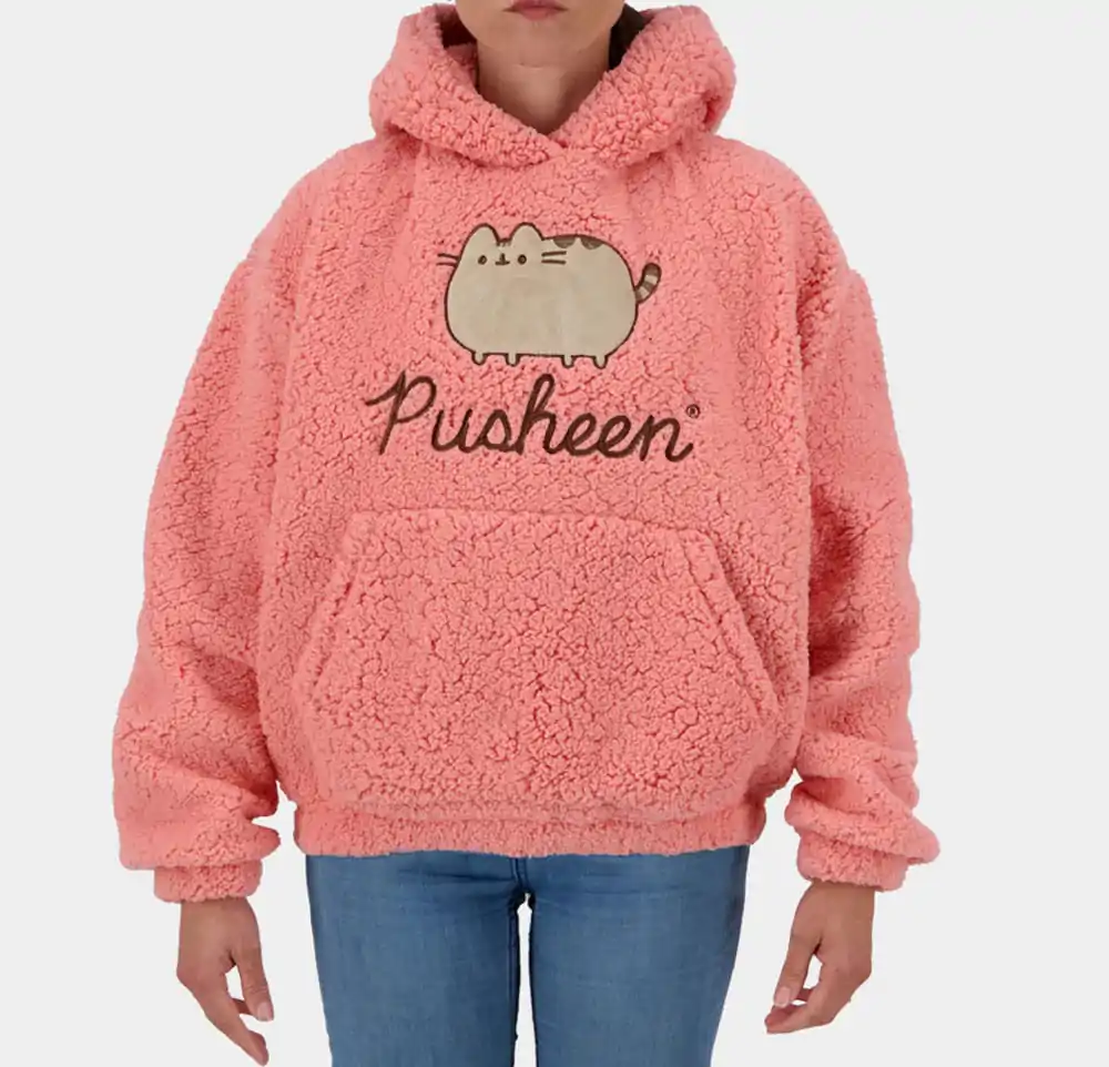 Pusheen Teddy Kapuzen-Pullover Produktfoto
