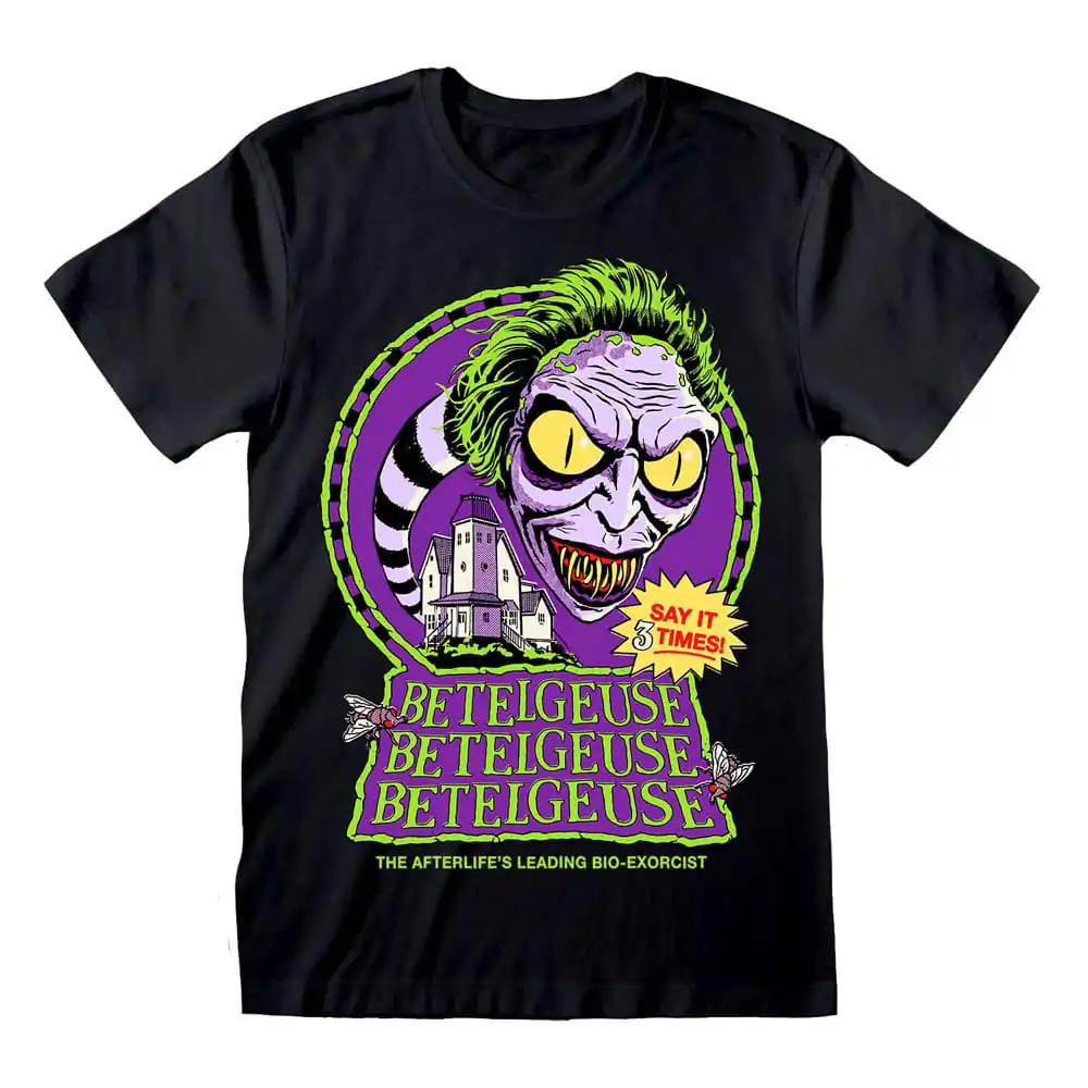 Beetlejuice T-Shirt Sag es drei Mal Produktfoto