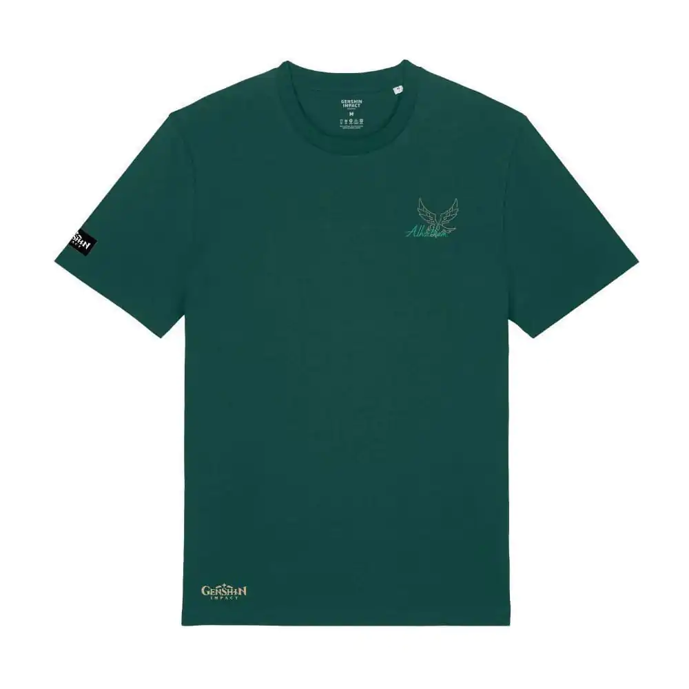 Genshin Impact T-Shirt Alhaitham Grün Produktfoto