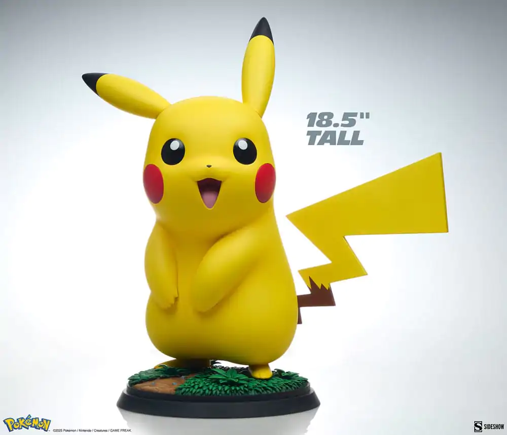 Pokémon Lebensgroße Statue Pikachu 47 cm Produktfoto