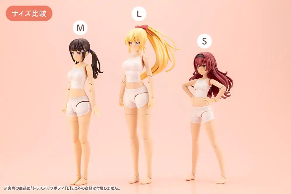 Sousai Shojo Teien Accessory Set für 1/10 Actionfiguren Dress Up Body Größe L Produktfoto