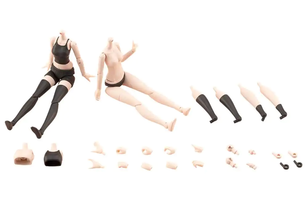 Sousai Shojo Teien Zubehör-Set für 1/10 Action-Figuren Dress Up Body Körperfarbe C Größe S Produktfoto