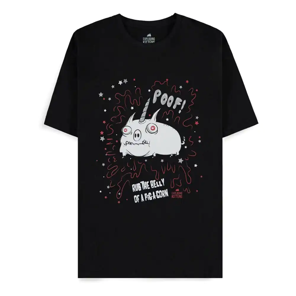 Exploding Kittens T-Shirt POOF! Produktfoto