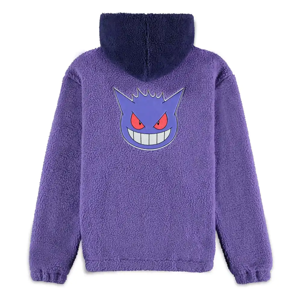 Pokémon Sherpa-Kapuzenpullover Gengar Produktfoto