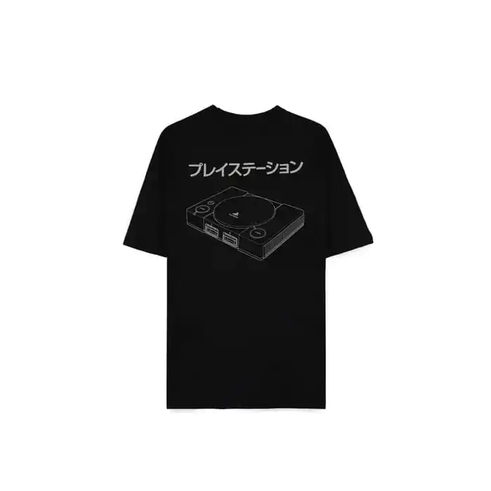 PlayStation T-Shirt Konsole Lockere Passform Produktfoto