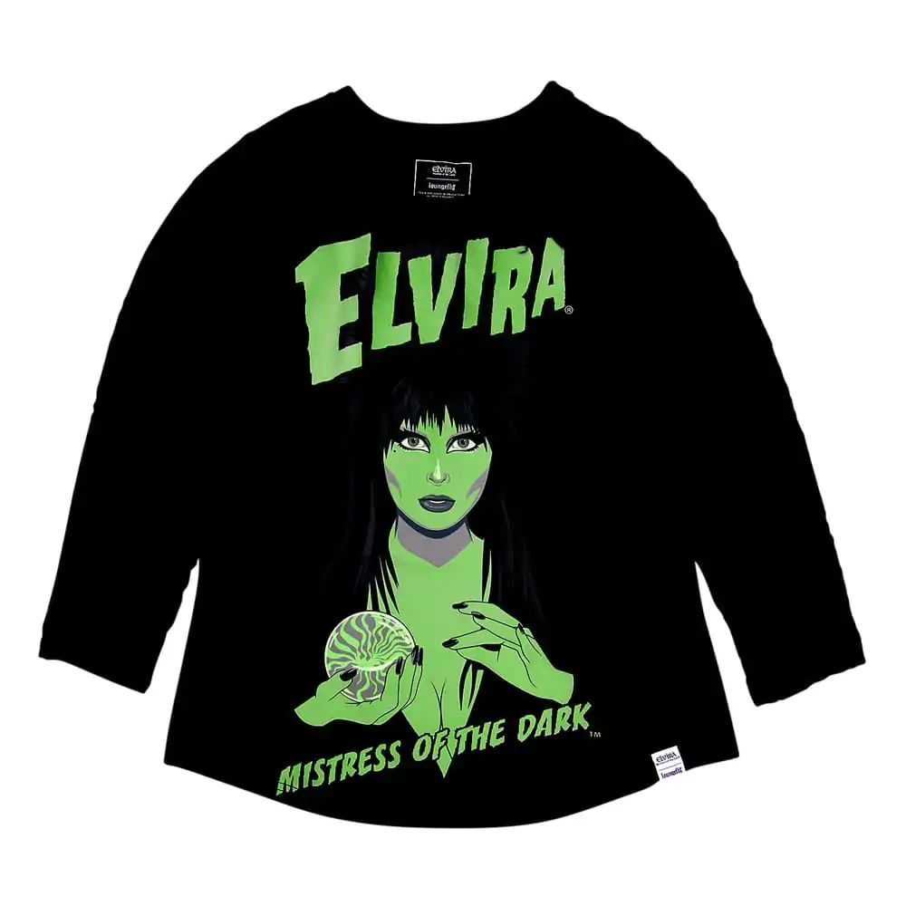 Elivira by Loungefly T-Shirt Unisex geraffter Raglan  Produktfoto