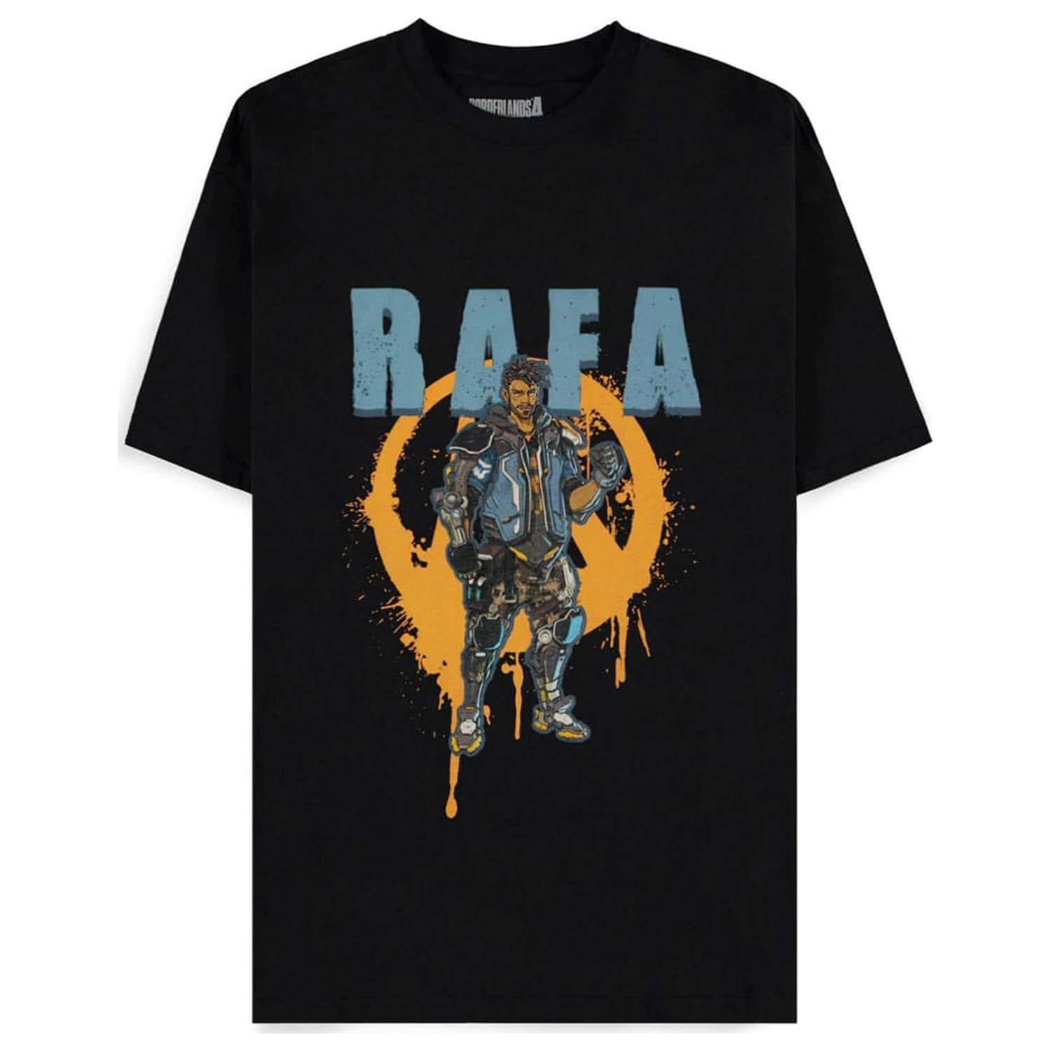 Borderlands 4 T-Shirt Vault Hunters Rafa Produktfoto