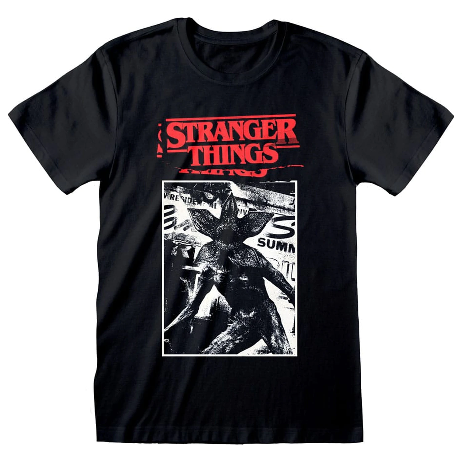 Stranger Things T-Shirt Artikel ausgeschnitten Produktfoto