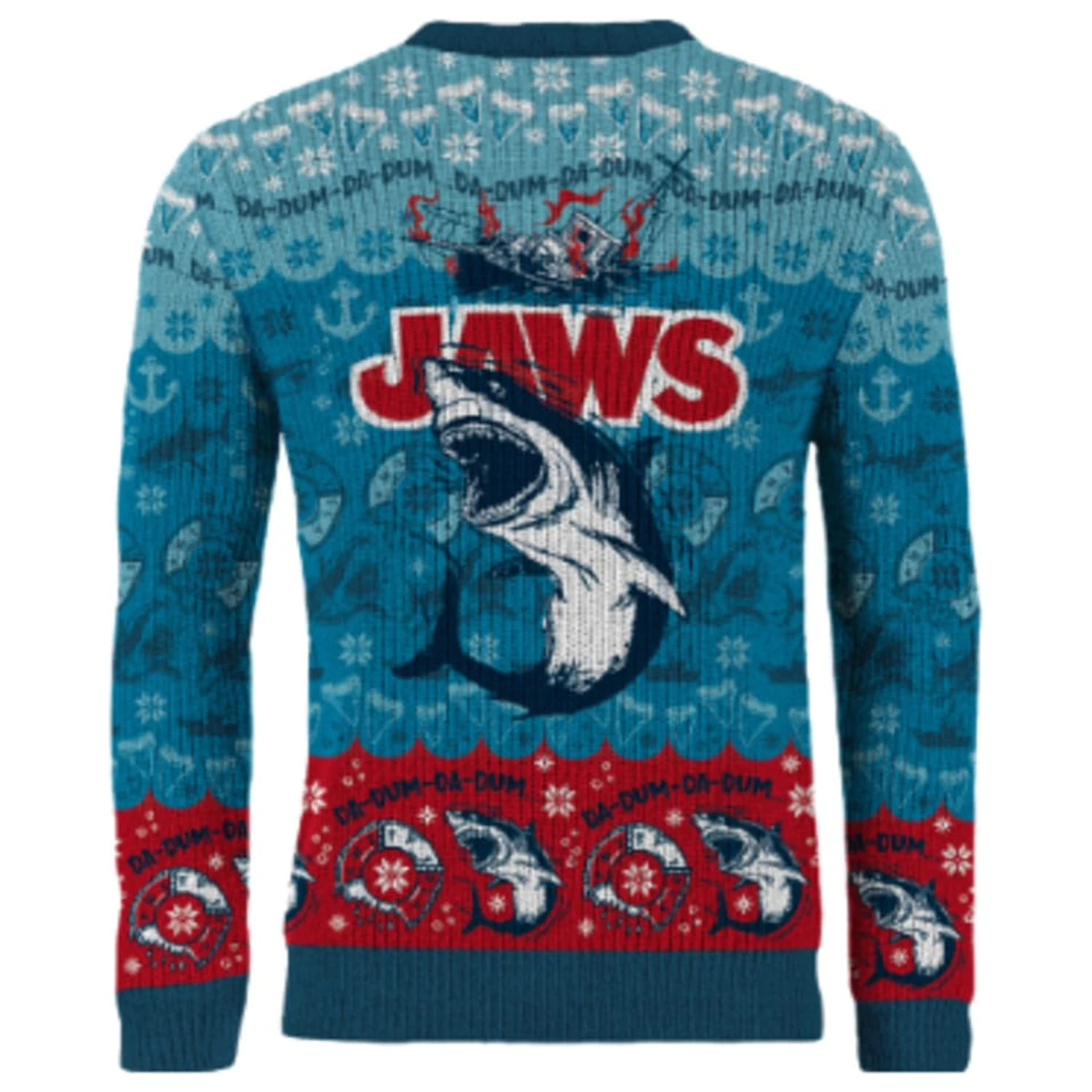 Jaws Weihnachtspullover Jaws Produktfoto