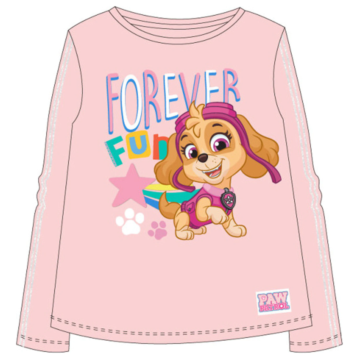 Paw Patrol Forever Fun Kids Langarm T-Shirt, Oberteil Produktfoto