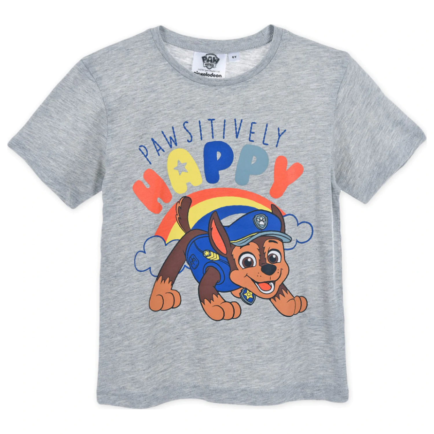 Paw Patrol Pawsitively Kinder Kurzarm T-Shirt Oberteil Produktfoto