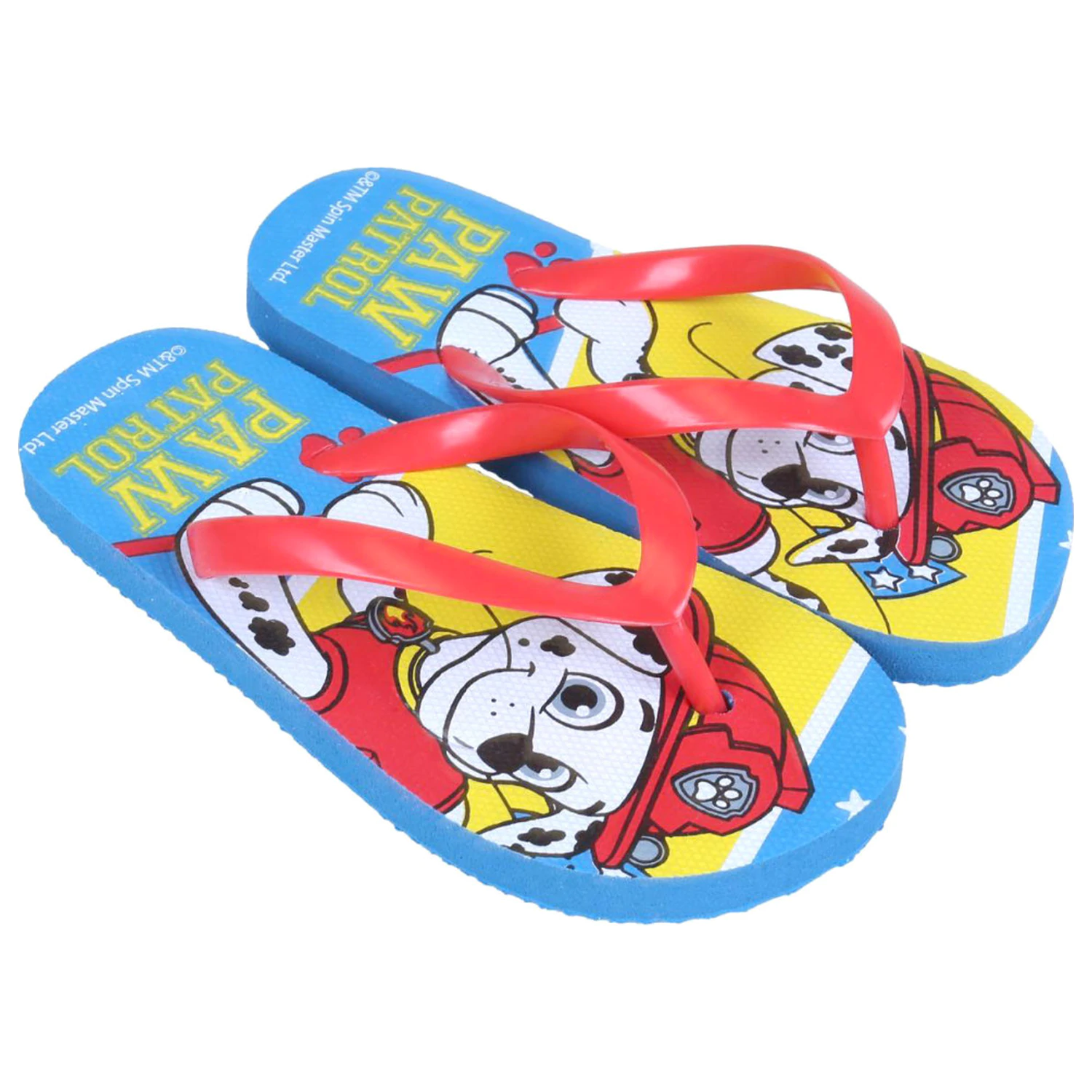 PAW Patrol Marshall Rot Kinder Zehensandalen Produktfoto