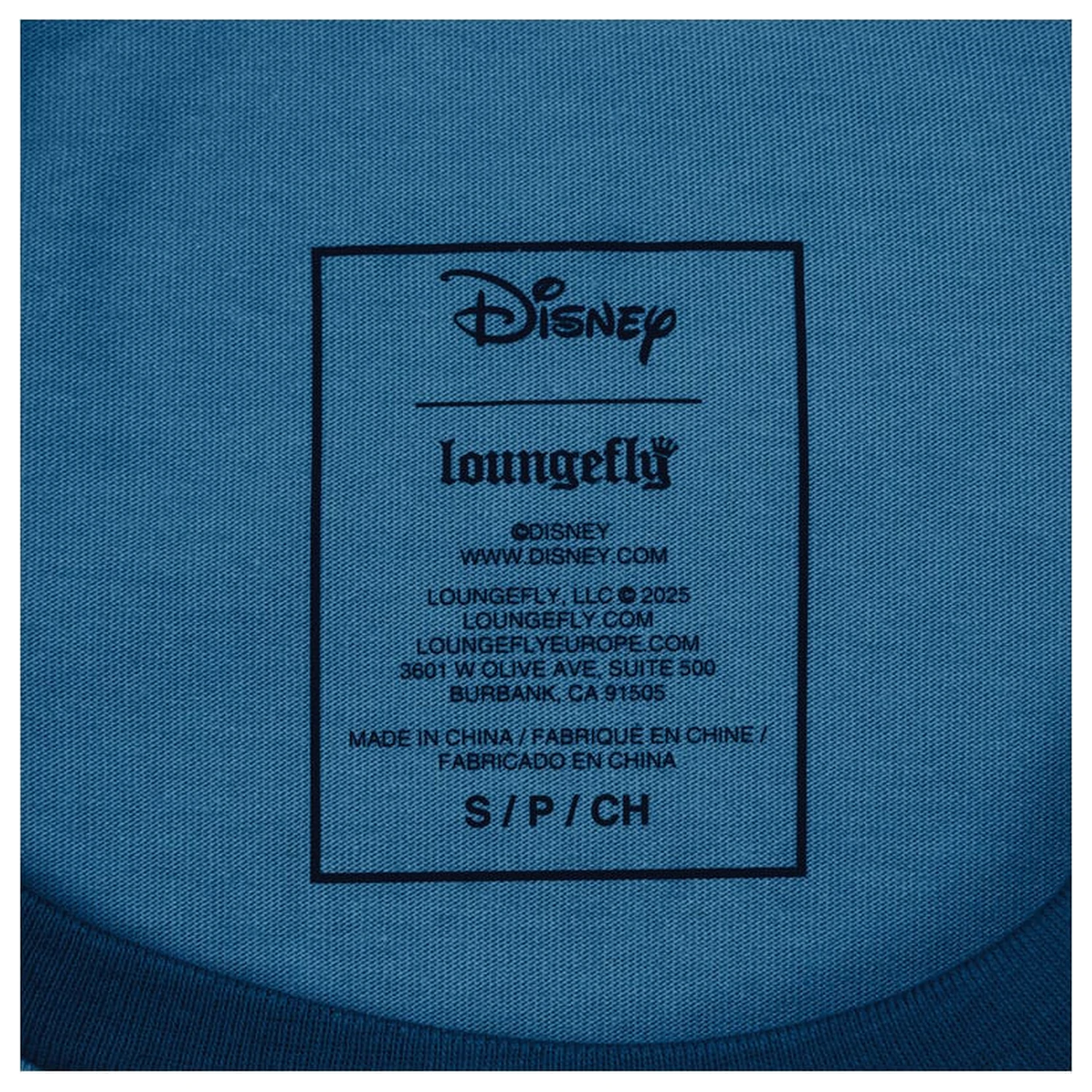 Pinocchio by Loungefly Tee T-Shirt Unisex Blue Fairy geraffter Raglan Produktfoto