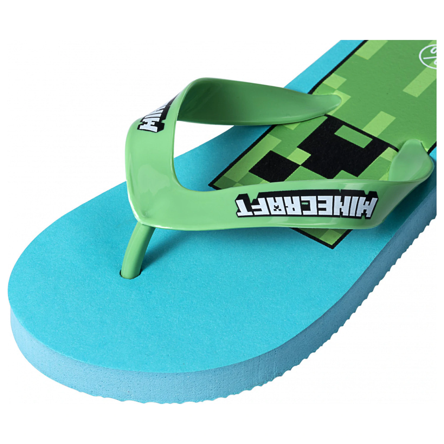 Minecraft Blue Kinder Flip-Flop Hausschuhe, Flip-Flop Produktfoto