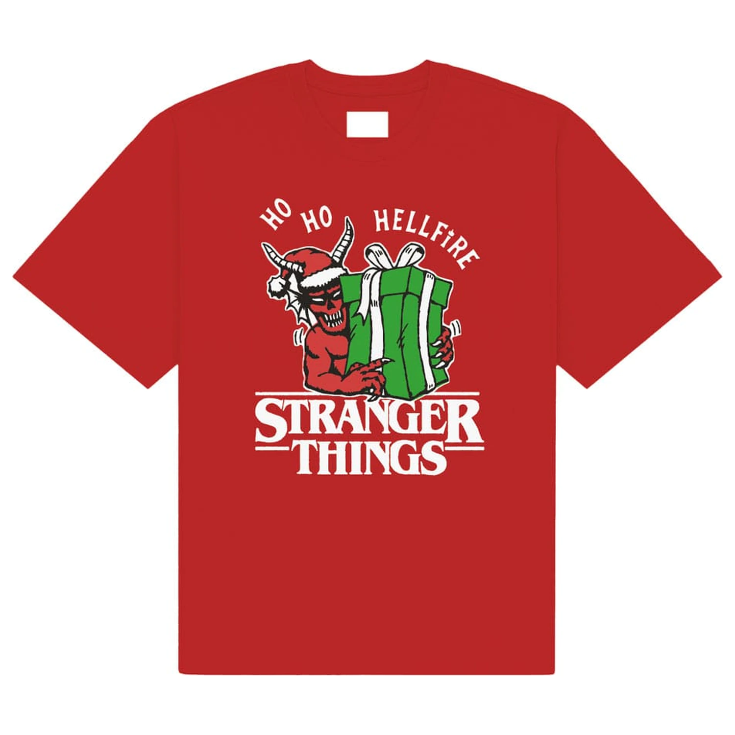 Stranger Things T-Shirt Ho Ho Hellfire Produktfoto