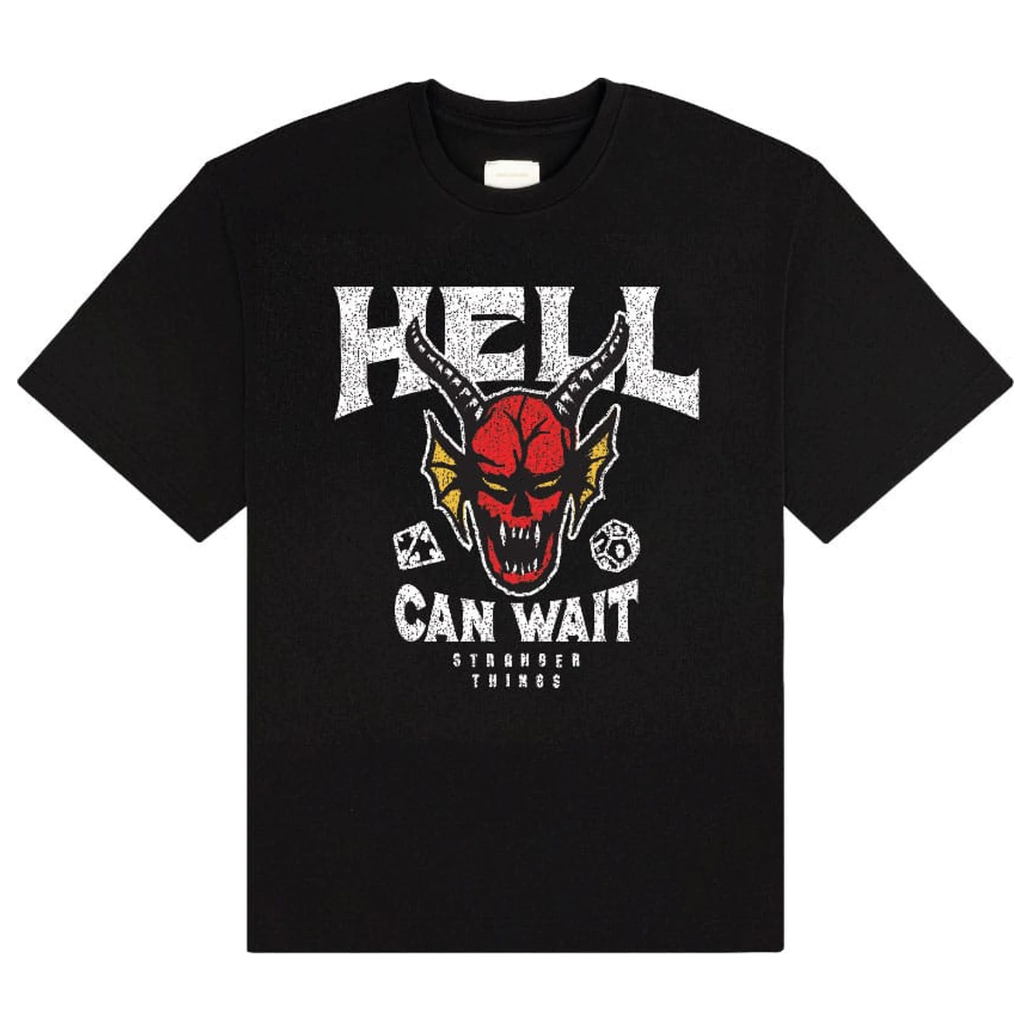 Stranger Things T-Shirt Hell Can Wait Produktfoto