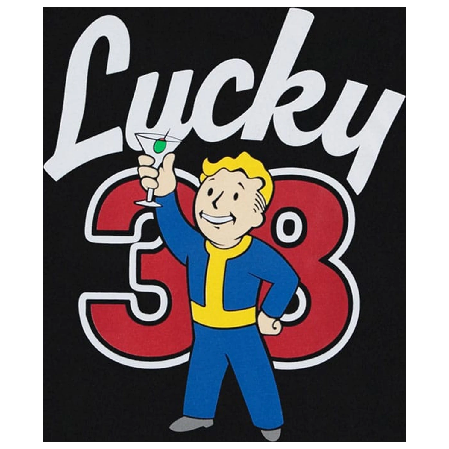 Fallout T-Shirt Lucky 38 Cocktail Produktfoto