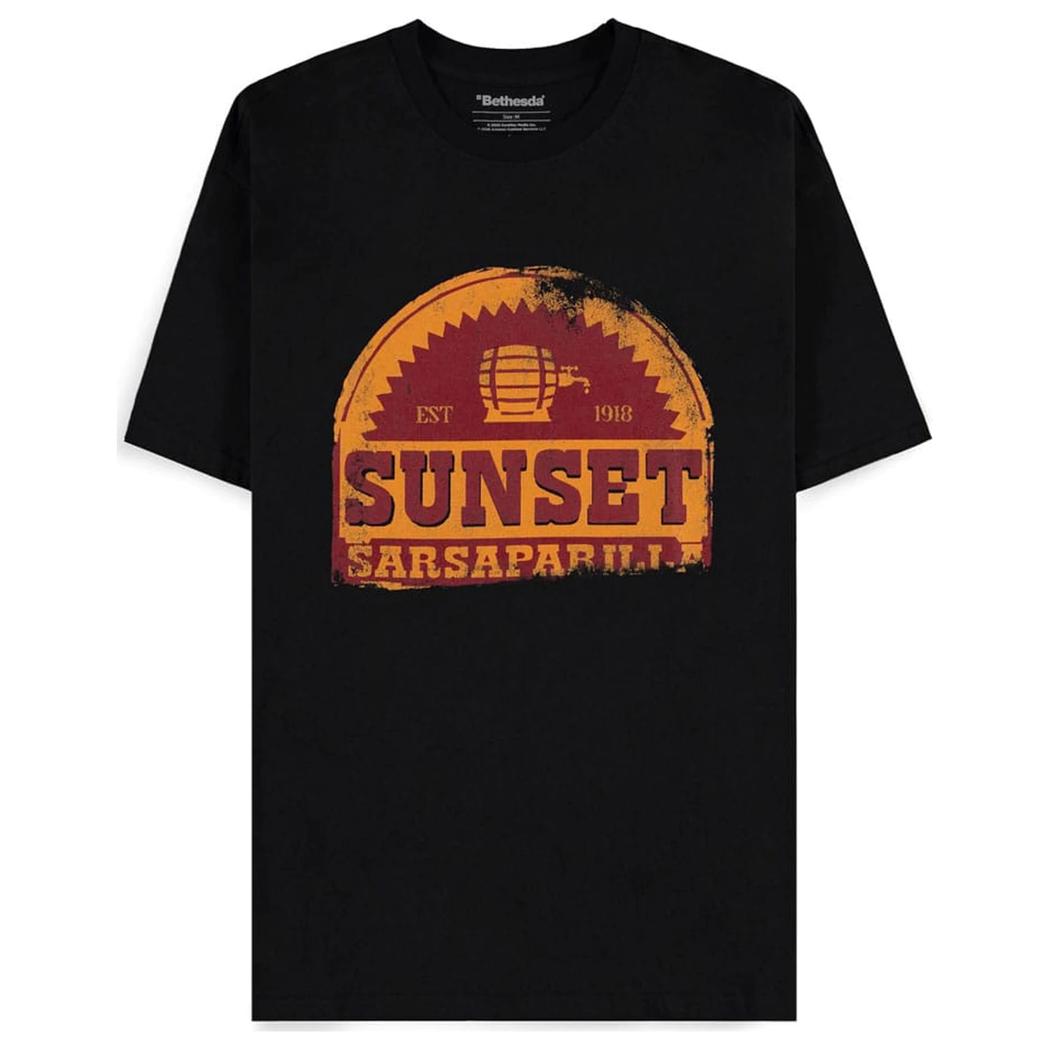 Fallout T-Shirt Sonnenuntergang Produktfoto