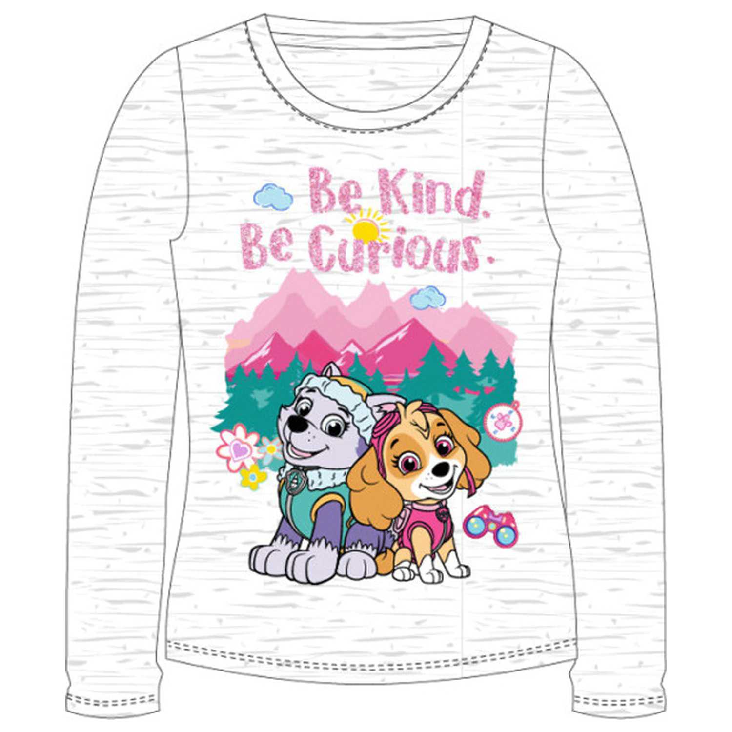 Paw Patrol Be Kind Kinder Langarm T-Shirt, Top Produktfoto