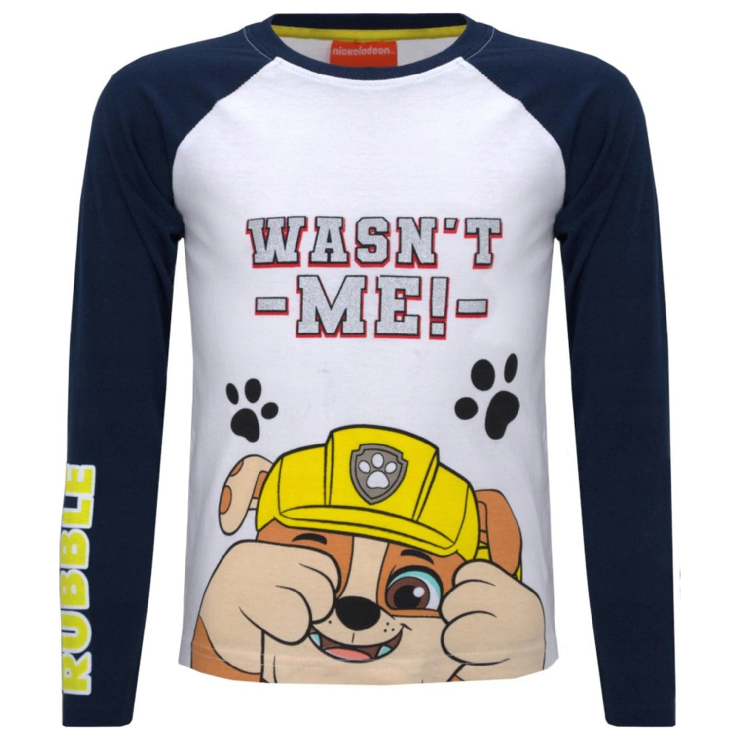 PAW Patrol Black Kinder Langarm T-Shirt, Oberteil Produktfoto