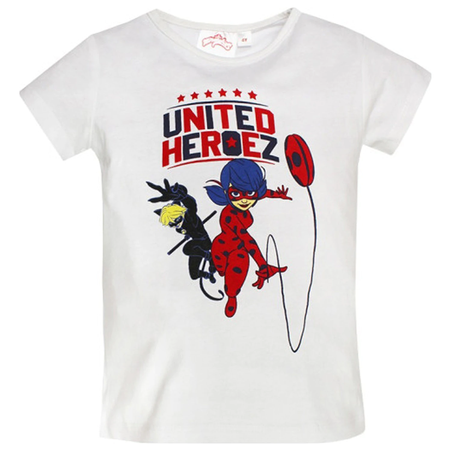 Miraculous United Kids' Kurzarm-T-Shirt, Oberteil Produktfoto