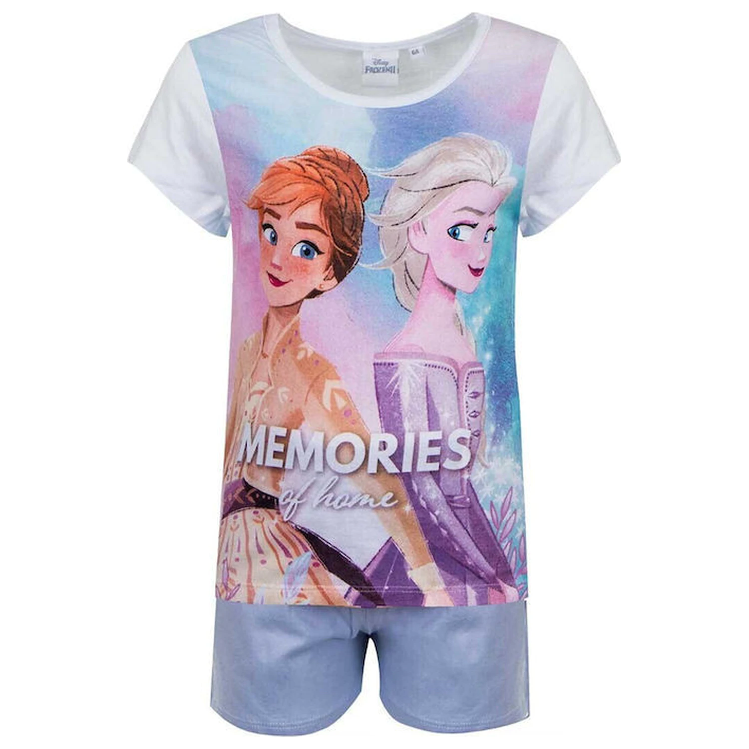 Disney Frozen Memories of Home kurze Schlafanzüge für Kids Produktfoto
