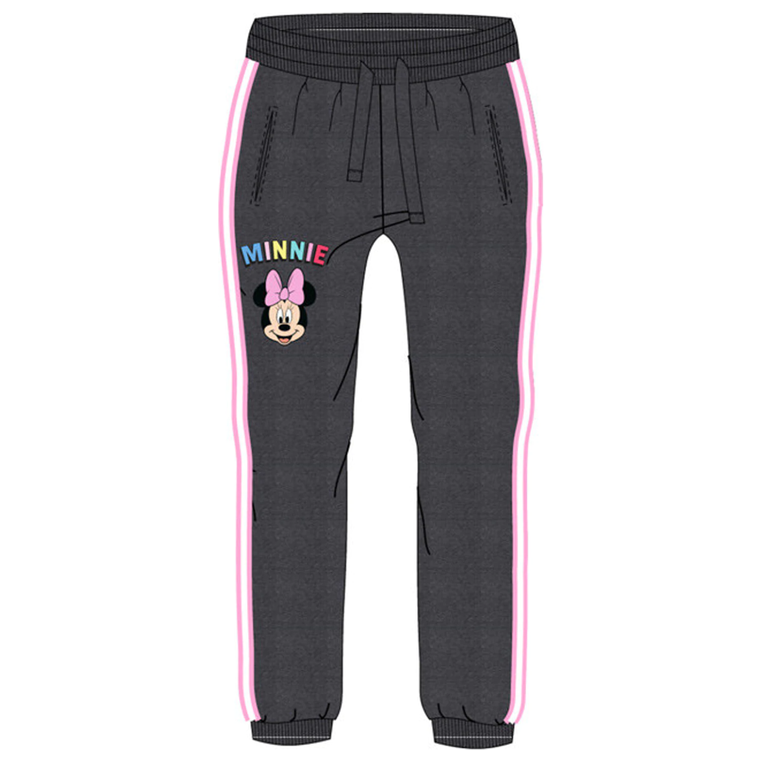 Disney Minnie Color Pop Kinder lange Hose, Jogginghose Produktfoto